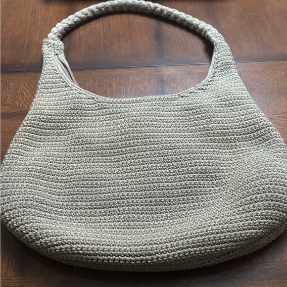 The Sak Beige crochet shoulder bag - Picture 1 of 10